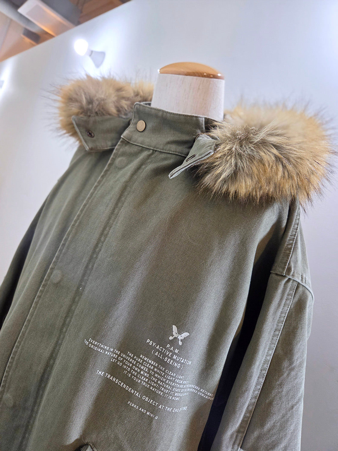 P.A.M. TRUE NATURAL FISHTAIL PARKA