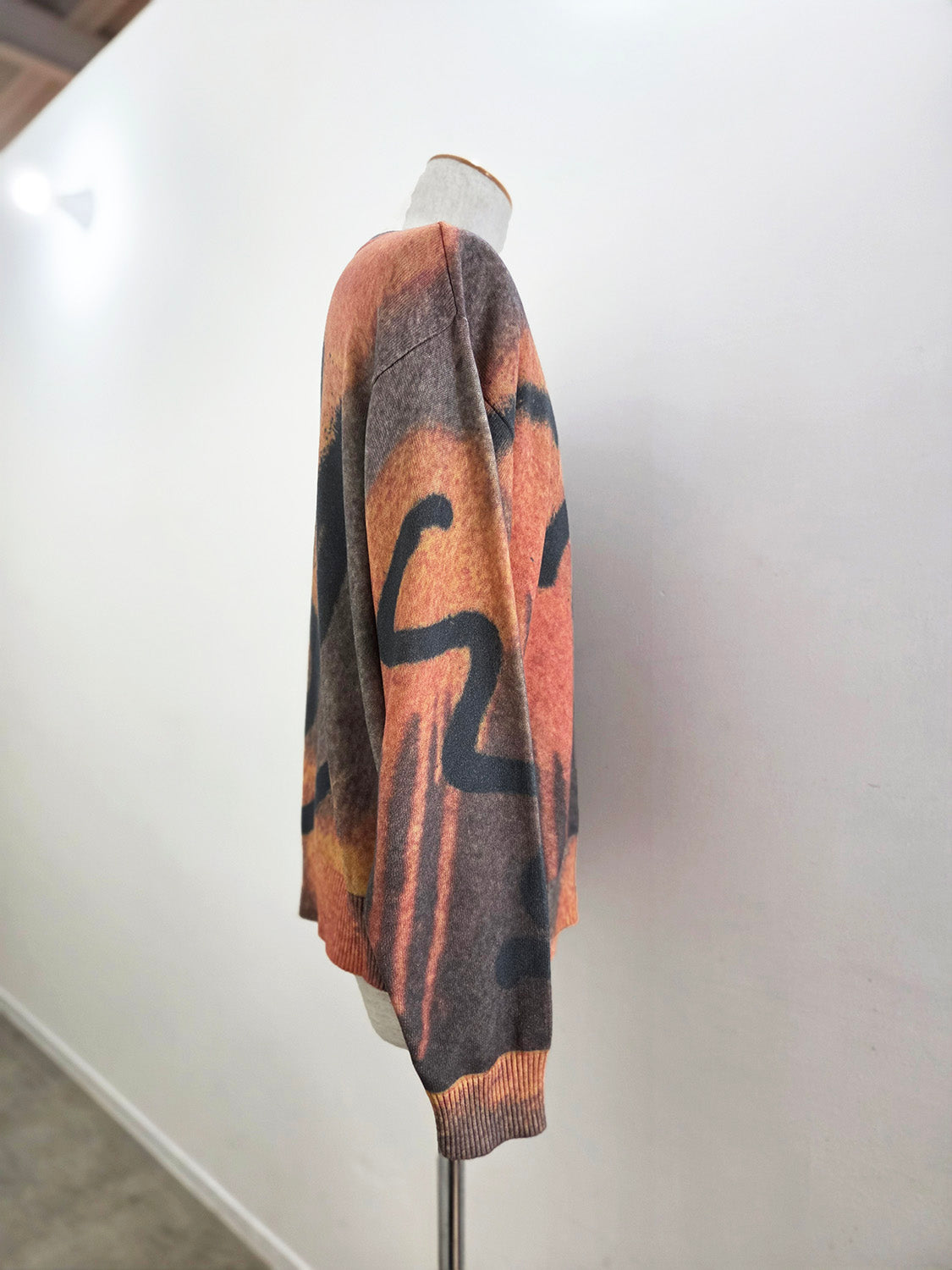 P.A.M. GETTING OVER PRINTED KNIT CREWNECK