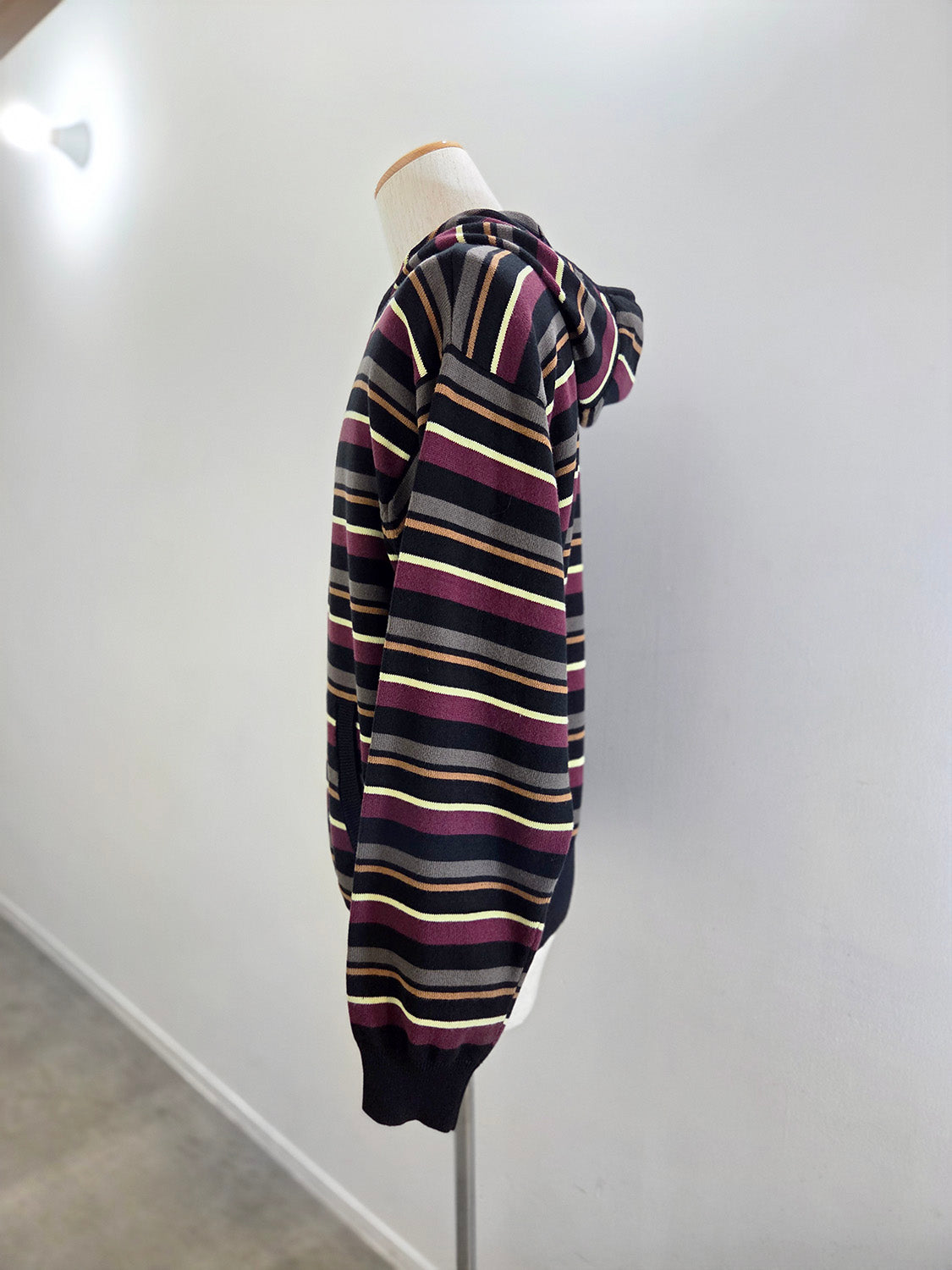 P.A.M. NAMES GO BY HOODED ZIP THRU KNIT