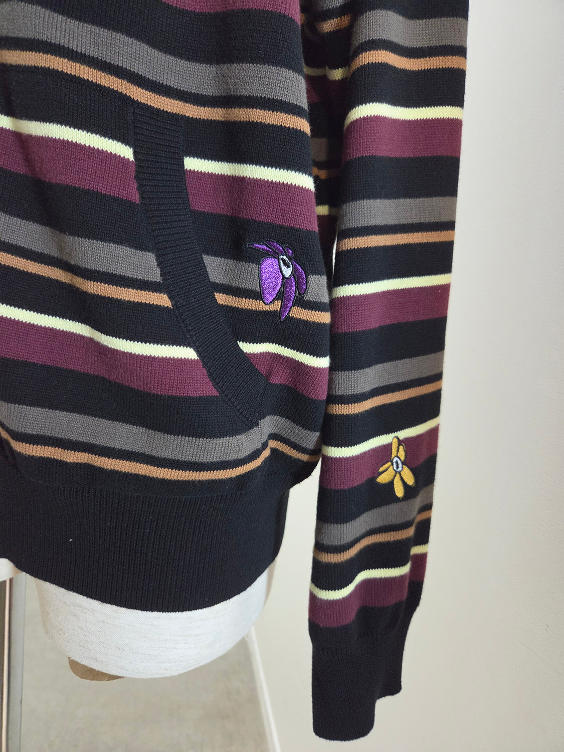 P.A.M. NAMES GO BY HOODED ZIP THRU KNIT