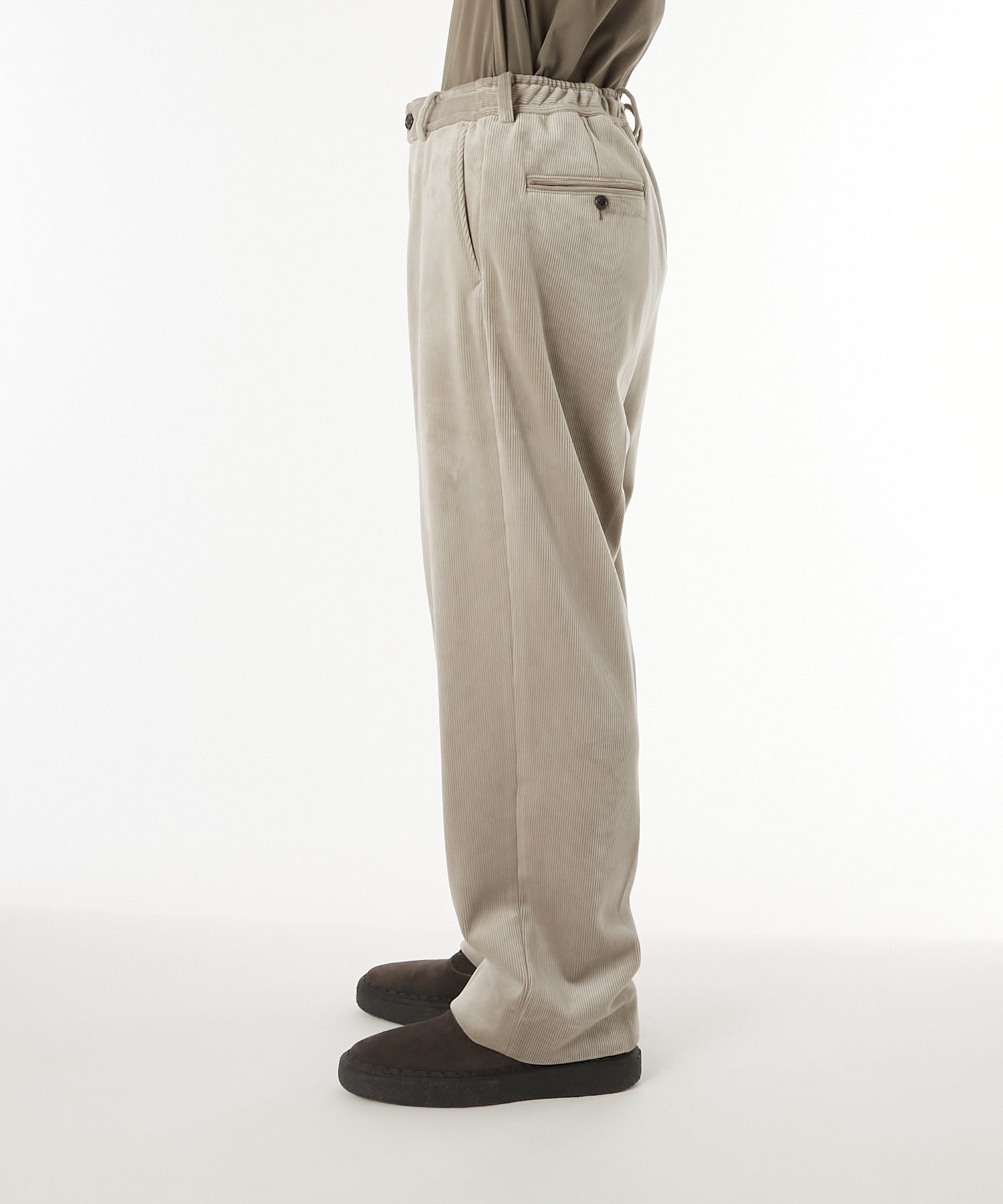 N.HOOLYWOOD 2252-PT20-008 WIDE STRAIGHT TROUSERS