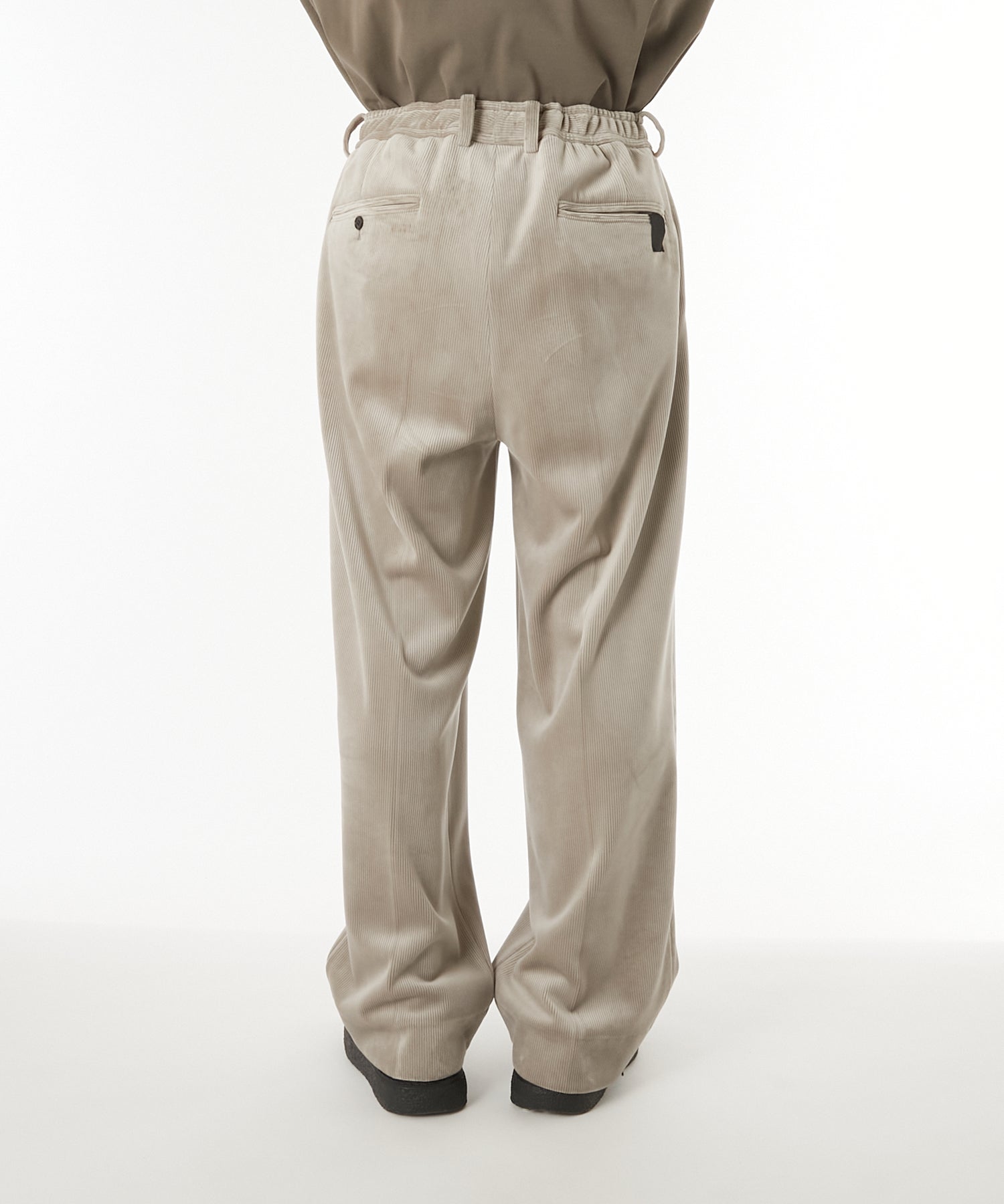 N.HOOLYWOOD 2252-PT20-008 WIDE STRAIGHT TROUSERS