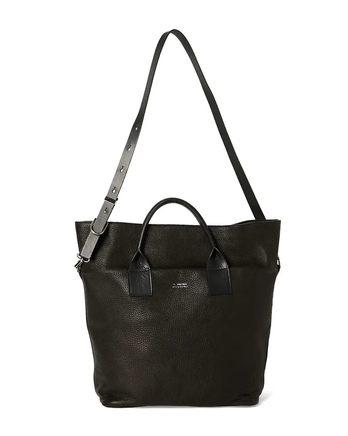 N.HOOLYWOOD 2261-AC02 LEATHER TOTE BAG