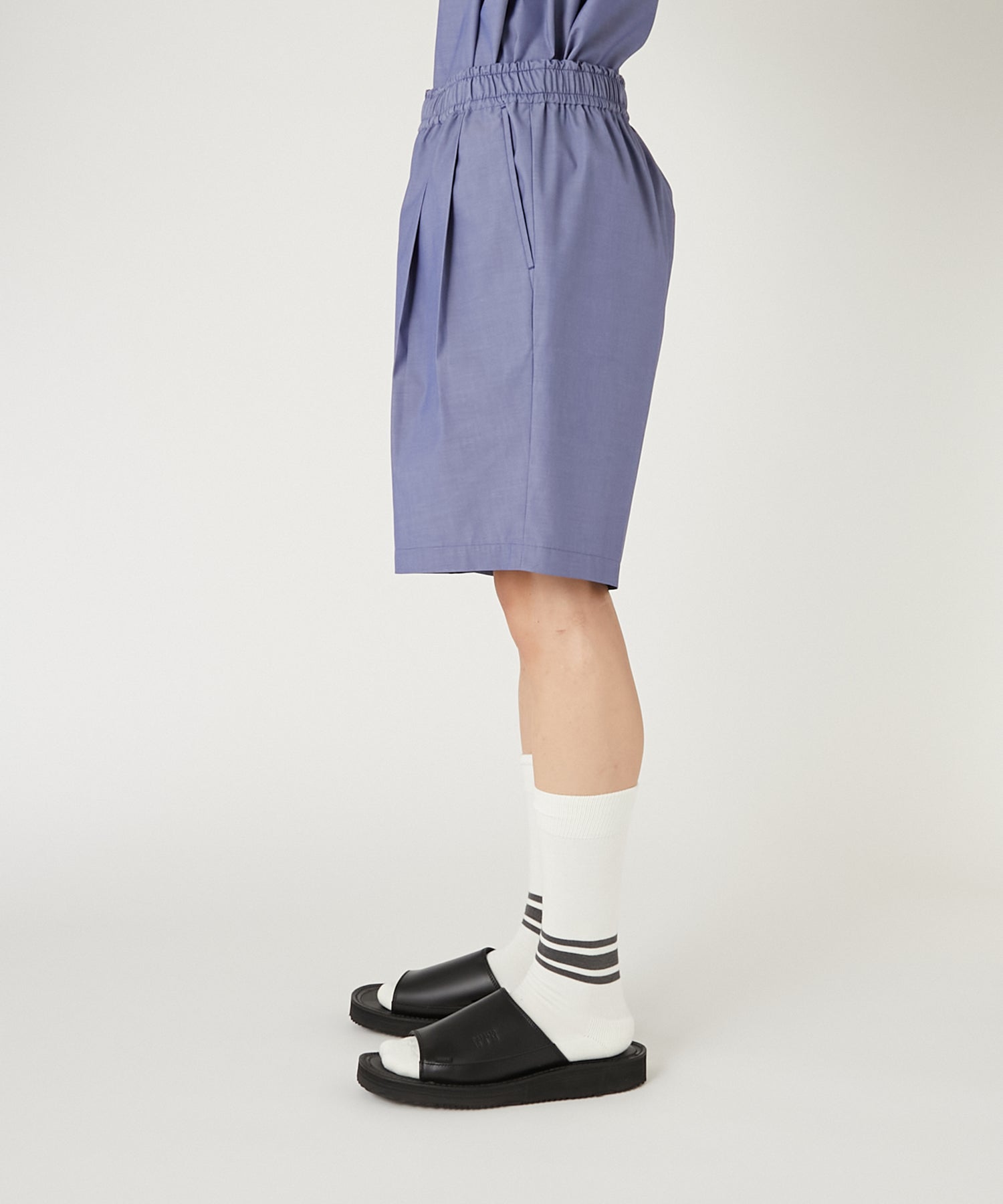 N.HOOLYWOOD 2261-CP50-102 2TUCK EASY HALF PANTS