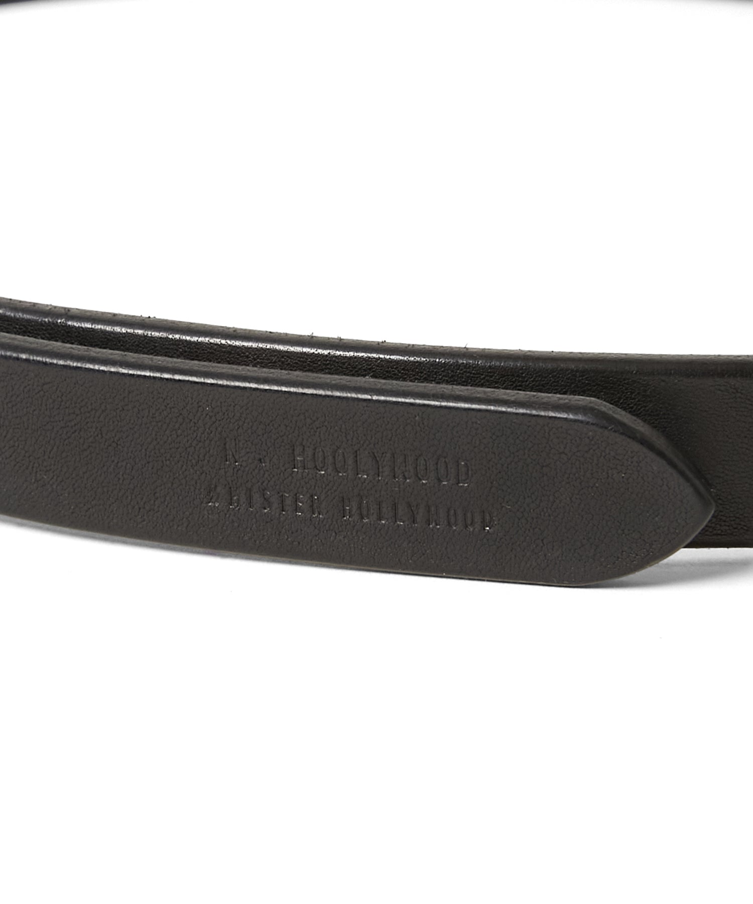 N.HOOLYWOOD 2262-AC07 LEATHER BELT