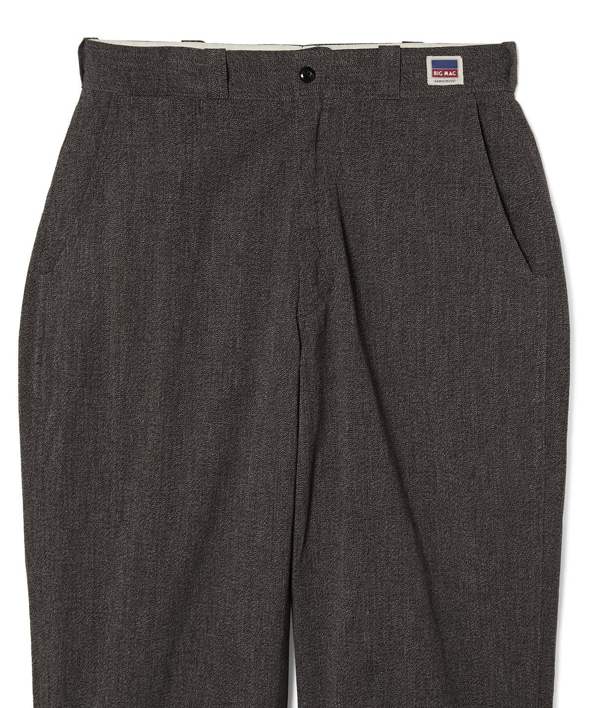 N.HOOLYWOOD × BIG MAC 2262-PT60-026 BLACK CHAMBRAY WORK PANTS