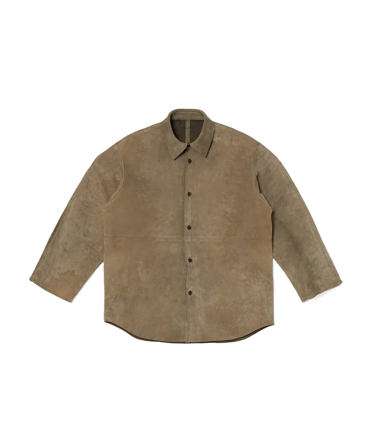 N.HOOLYWOOD 2262-SH21-044 SUEDE SHIRT
