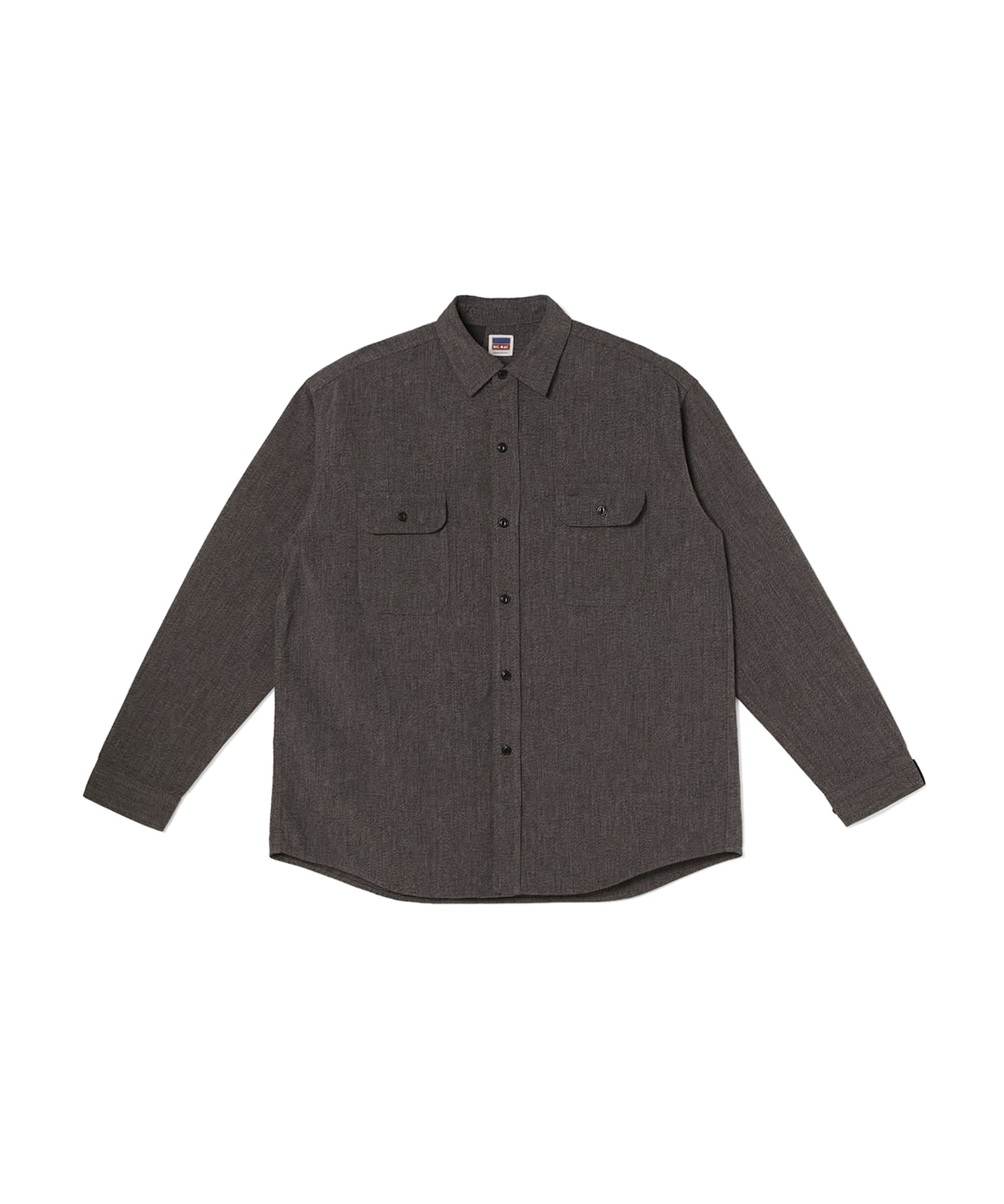 N.HOOLYWOOD × BIG MAC 2262-SH60-026 BLACK CHAMBRAY WORK SHIRT