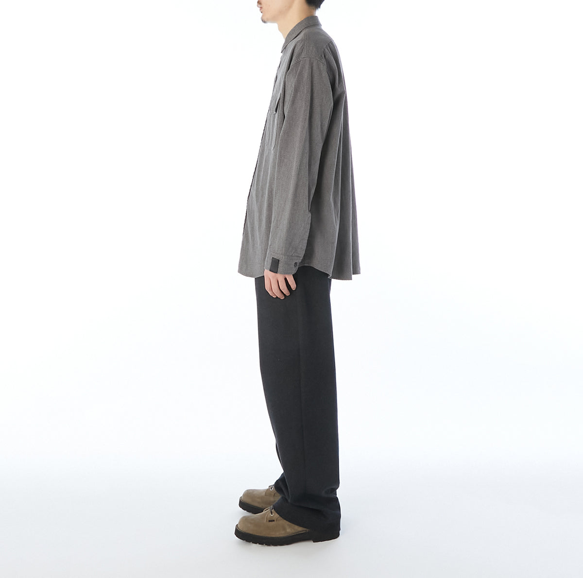 N.HOOLYWOOD × BIG MAC 2262-SH60-026 BLACK CHAMBRAY WORK SHIRT