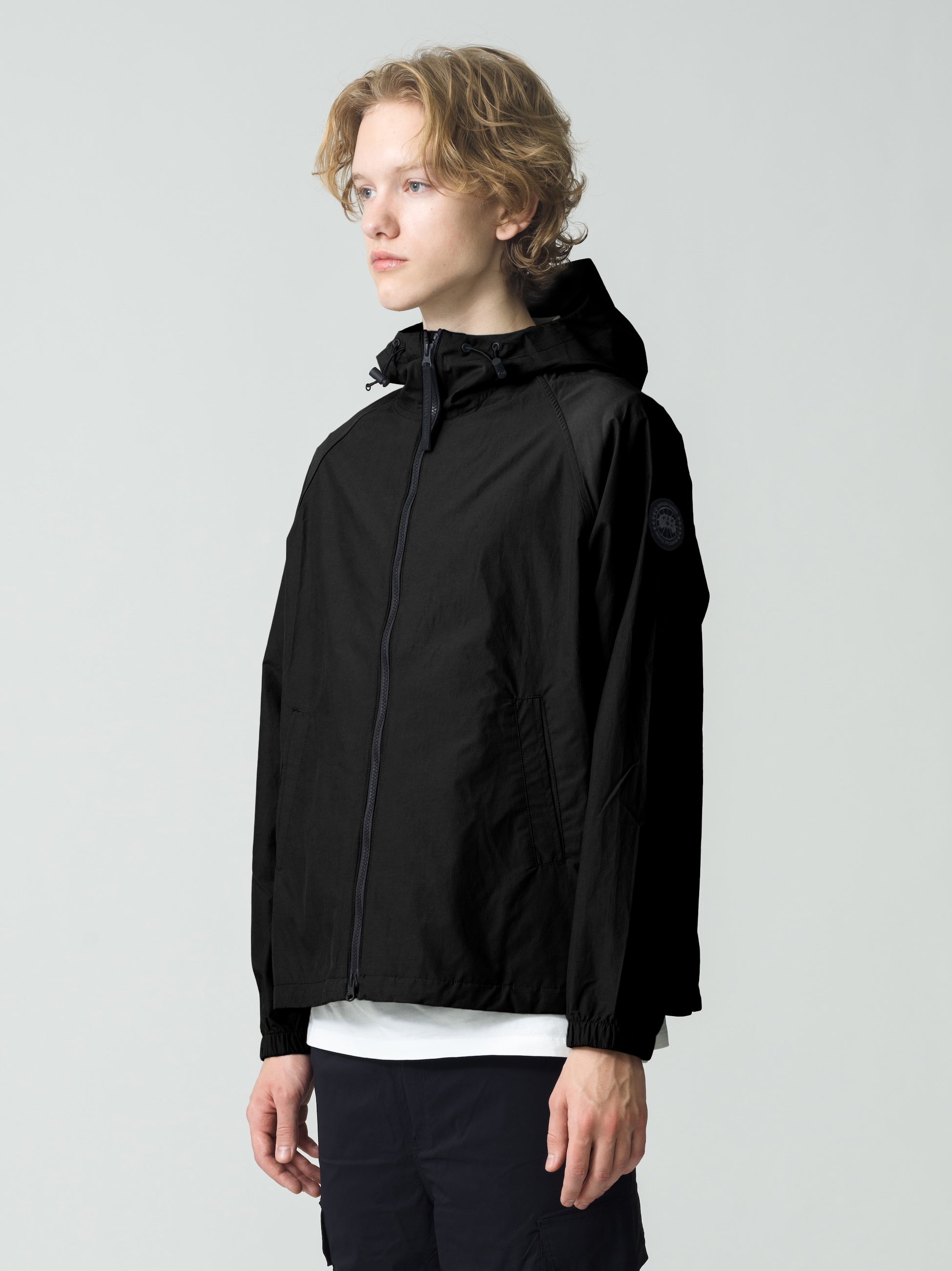 CANADA GOOSE  2469MBA Haynes Wind Full-Zip Hoody Black Label Fusion Fit