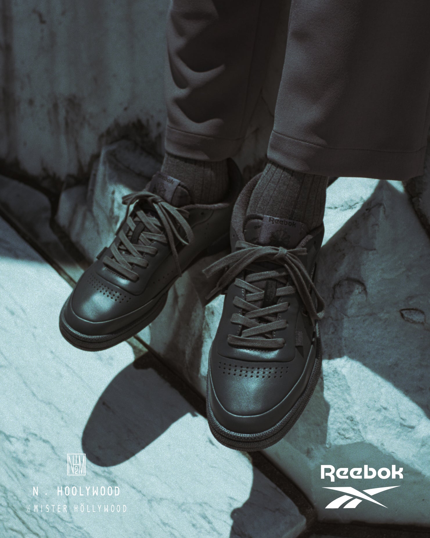 N.HOOLYWOOD × Reebok 2251-SE01 CLUB C 85 VINTAGE N.H