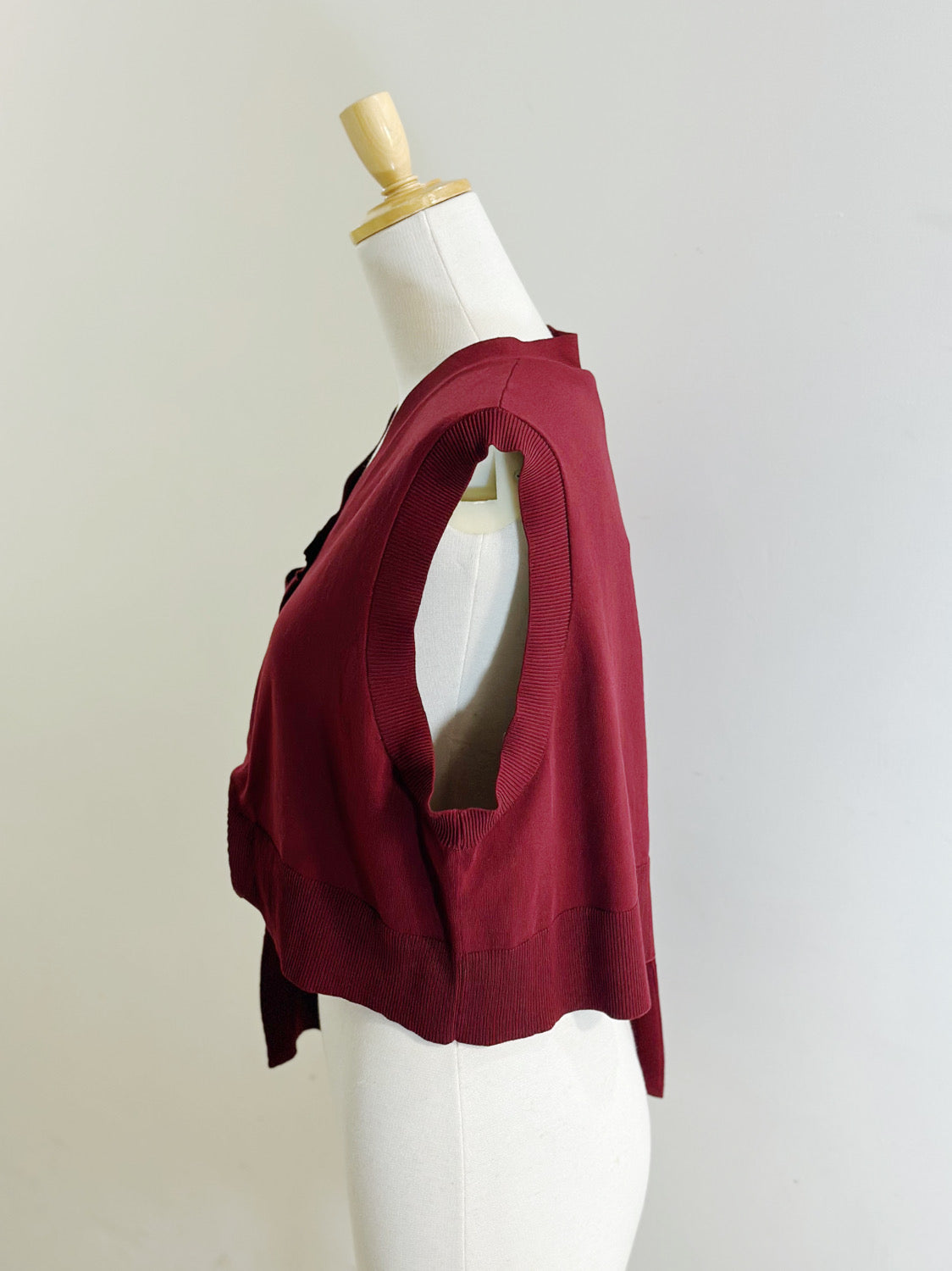 någonstans CRAFTGASS アシンメショートベスト