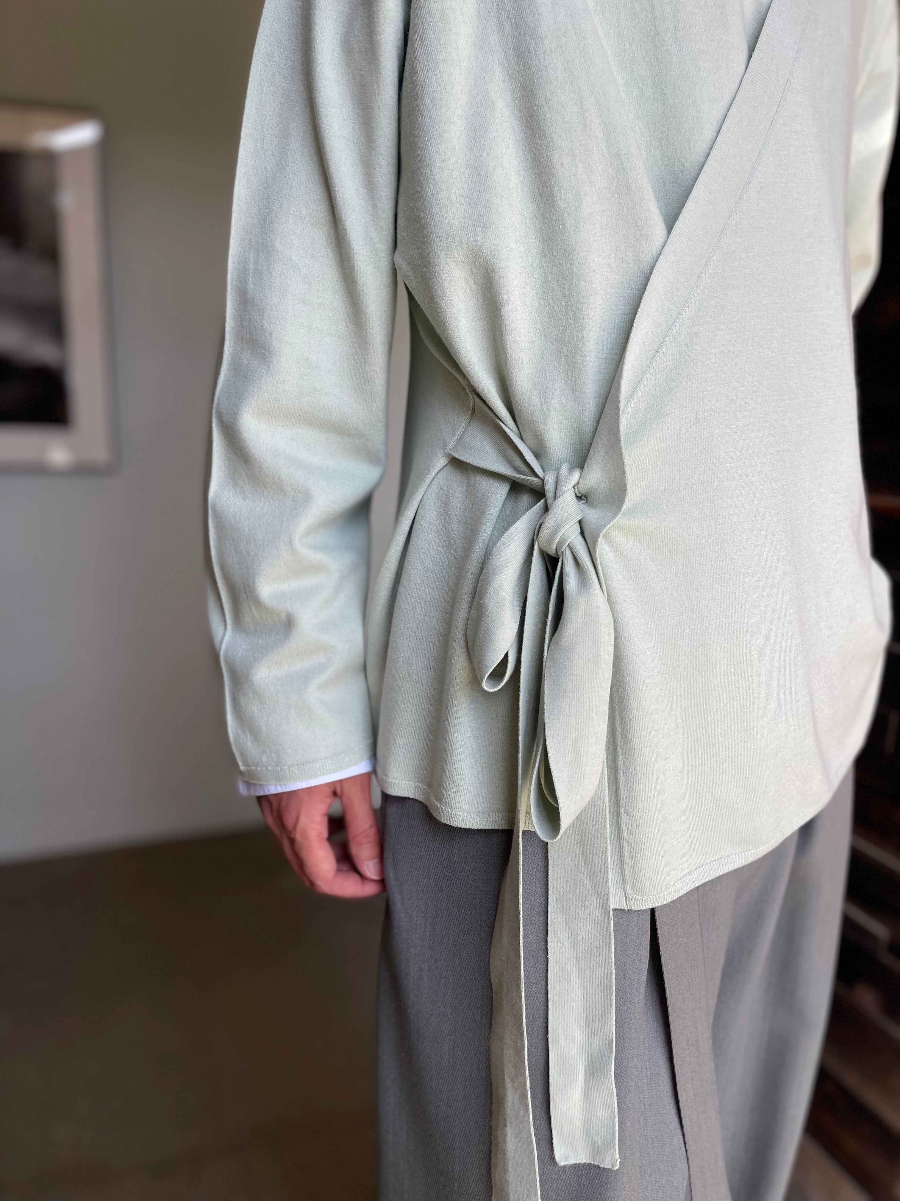 SEEALL  SAU63 KJ681 BELTED CARDIGAN