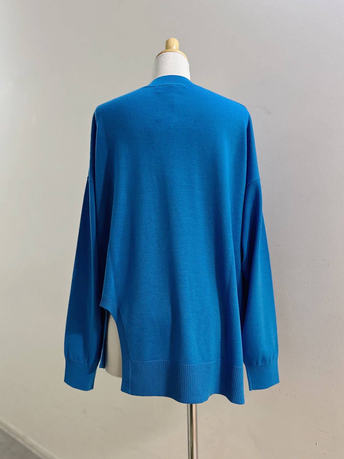 ENFOLD U-SLIT BOX PULLOVER