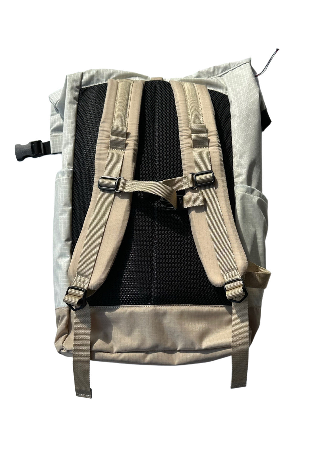 någonstans roll top backpack