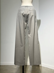 AMOMENTO WOOL BANDING PANTS
