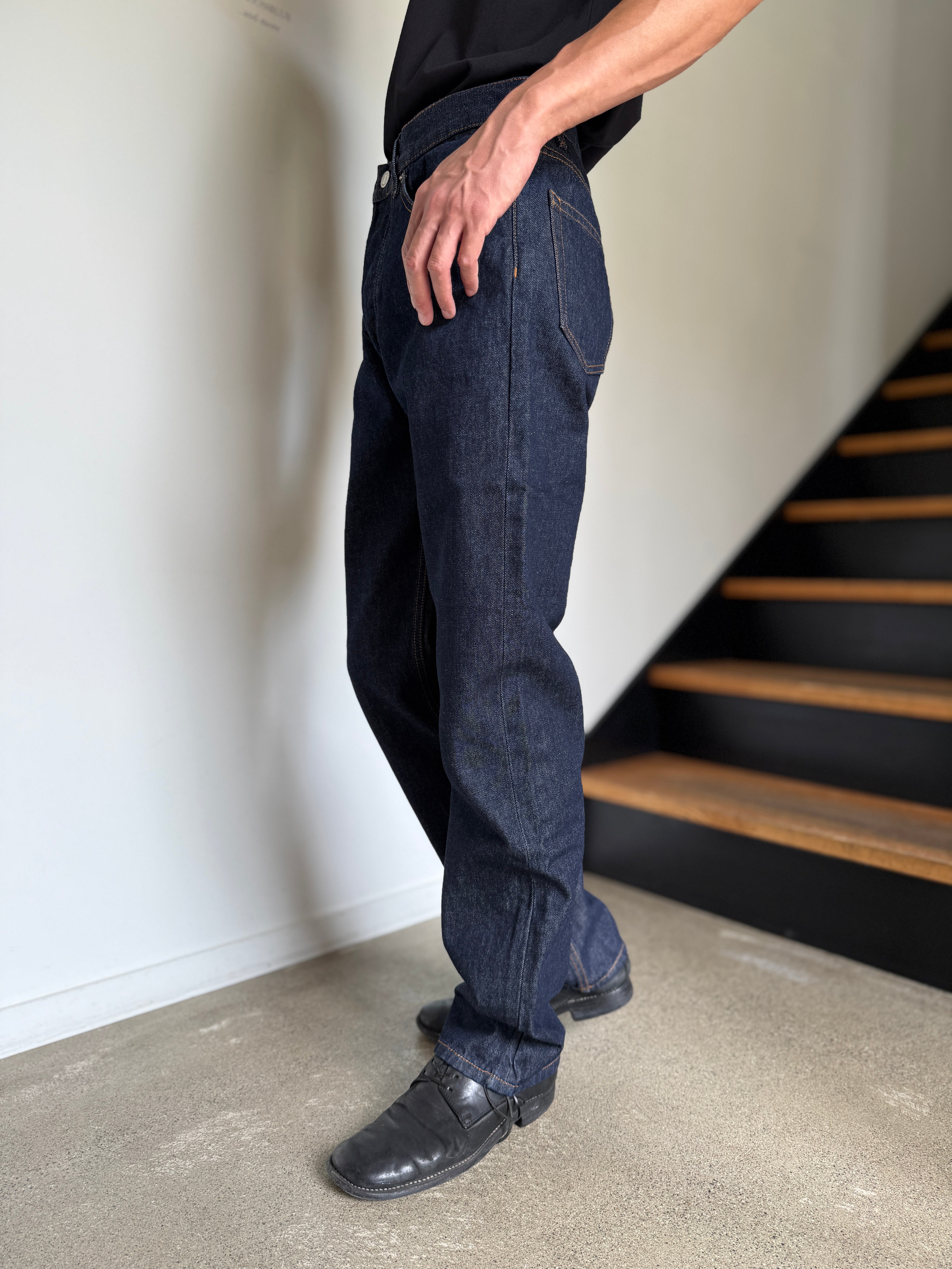 DRIES VAN NOTEN  PANTHERO BIS DEN 4400 M.W.PANTS