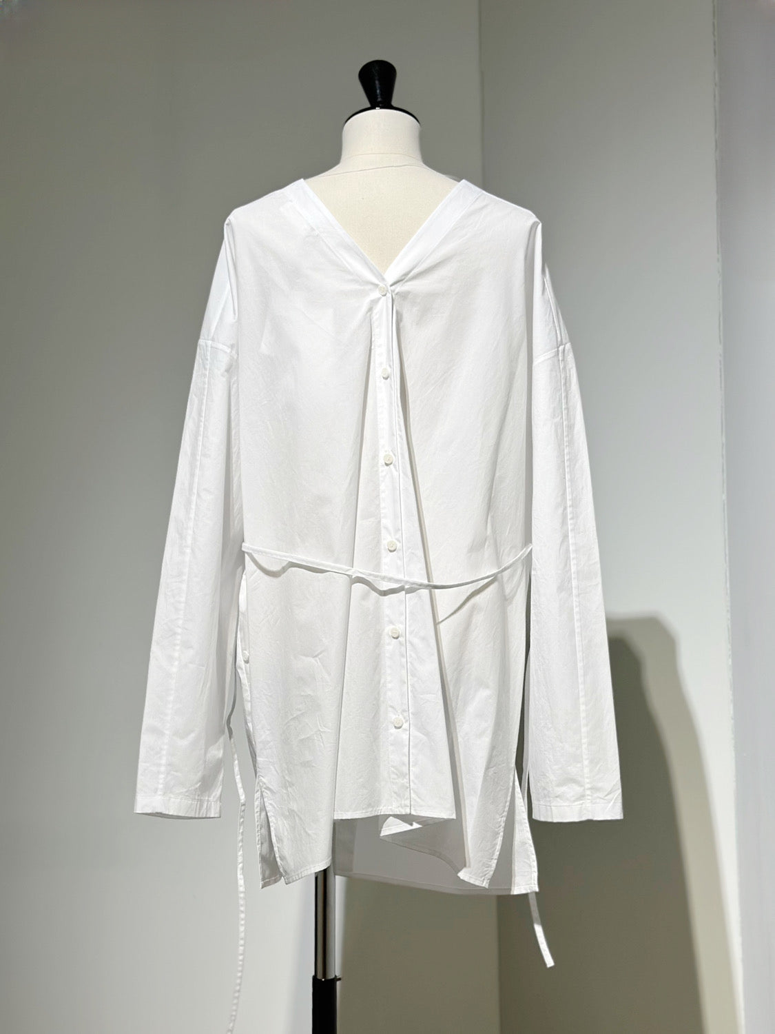 AMOMENTO COTTON SHIRTS DRESS