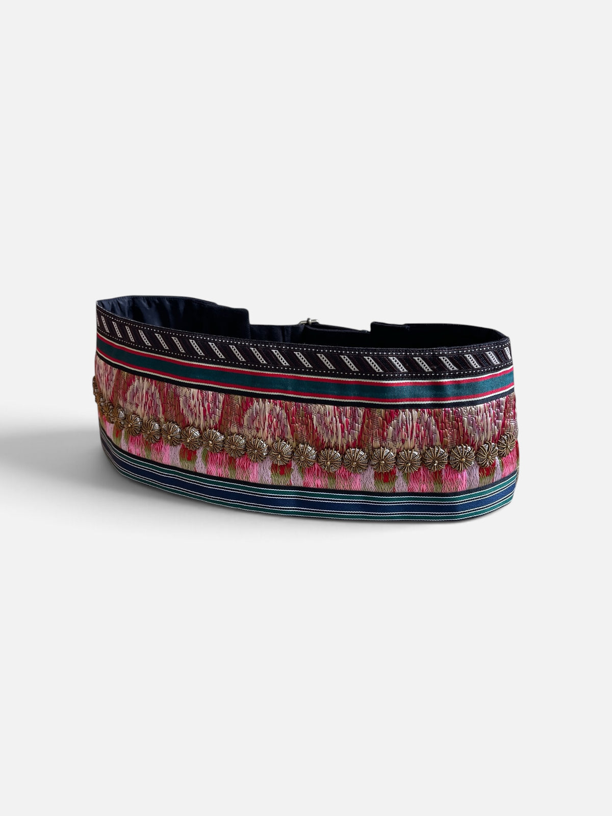 DRIES VAN NOTEN【262-010608】GENNY EMB 4449 W.W.BELT