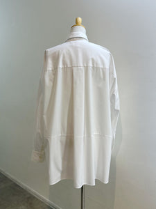ENFOLD  ASYMMETRY BOW-TIE SHIRT