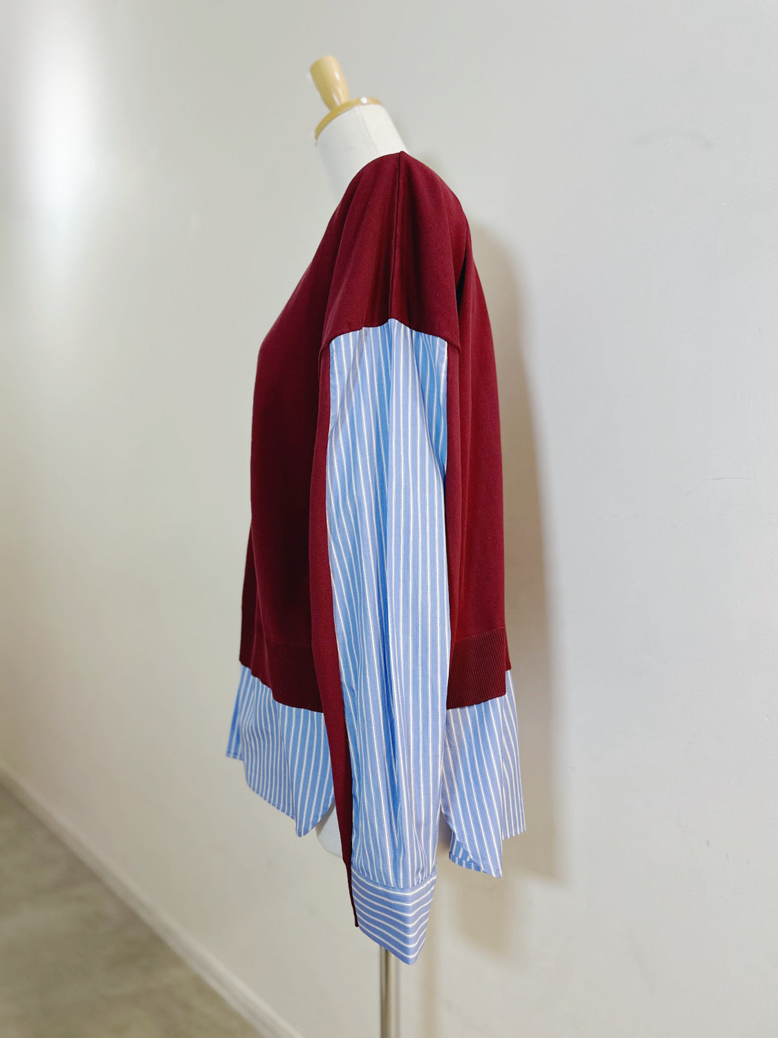 någonstans CRAFTGASS シャツコンビカーディガン