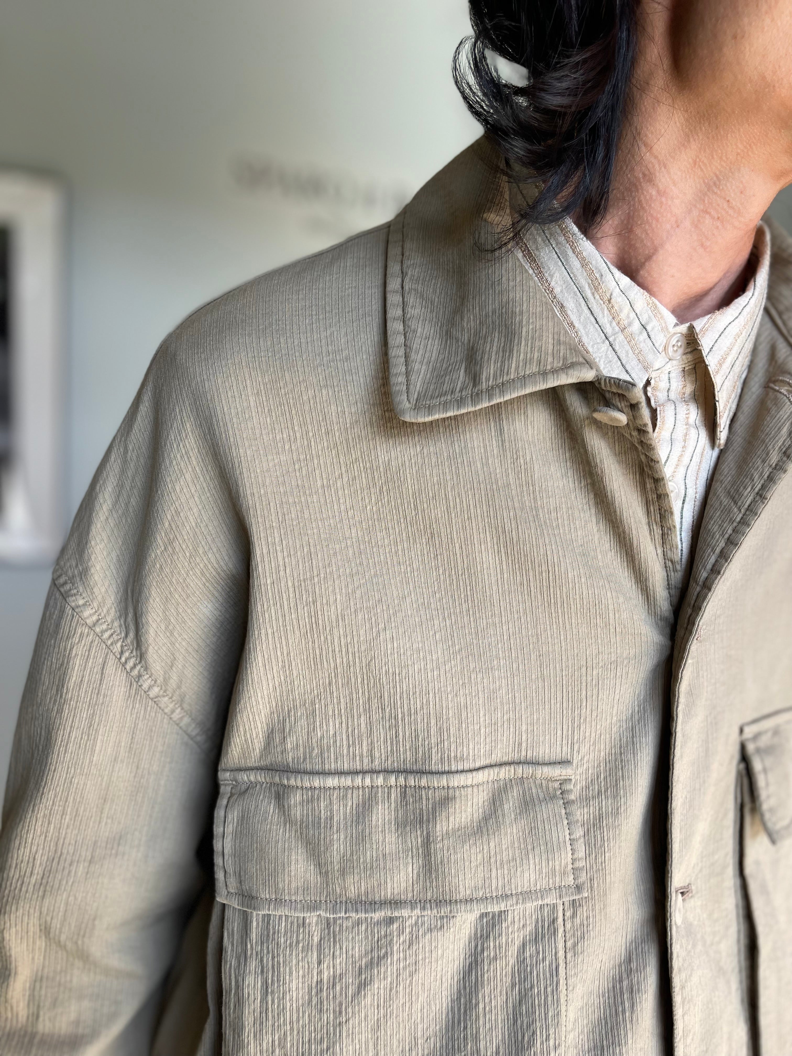SEEALL  SAU63 BL181(SO-002) POCKET BLOUSON