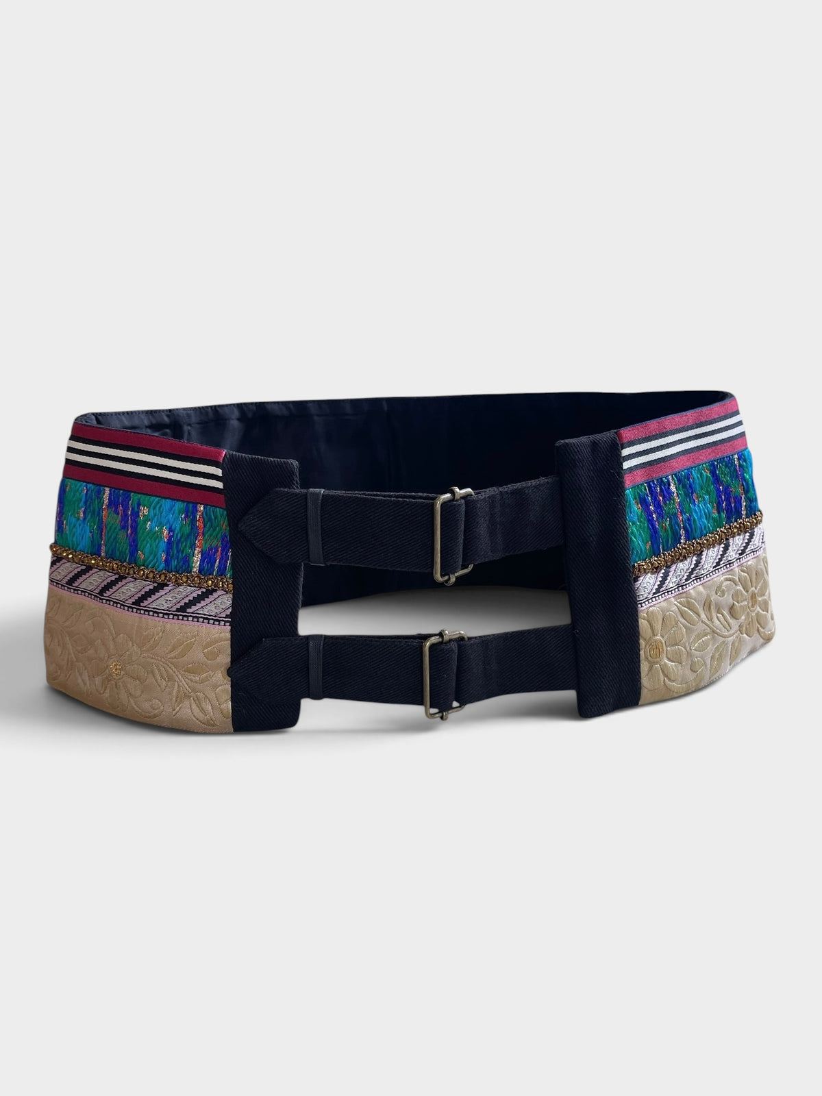 DRIES VAN NOTEN【262-010608】GENNY EMB 4449 W.W.BELT