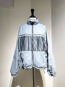 MAISONSPECIAL Reversible Tulle Docking Track Jacket