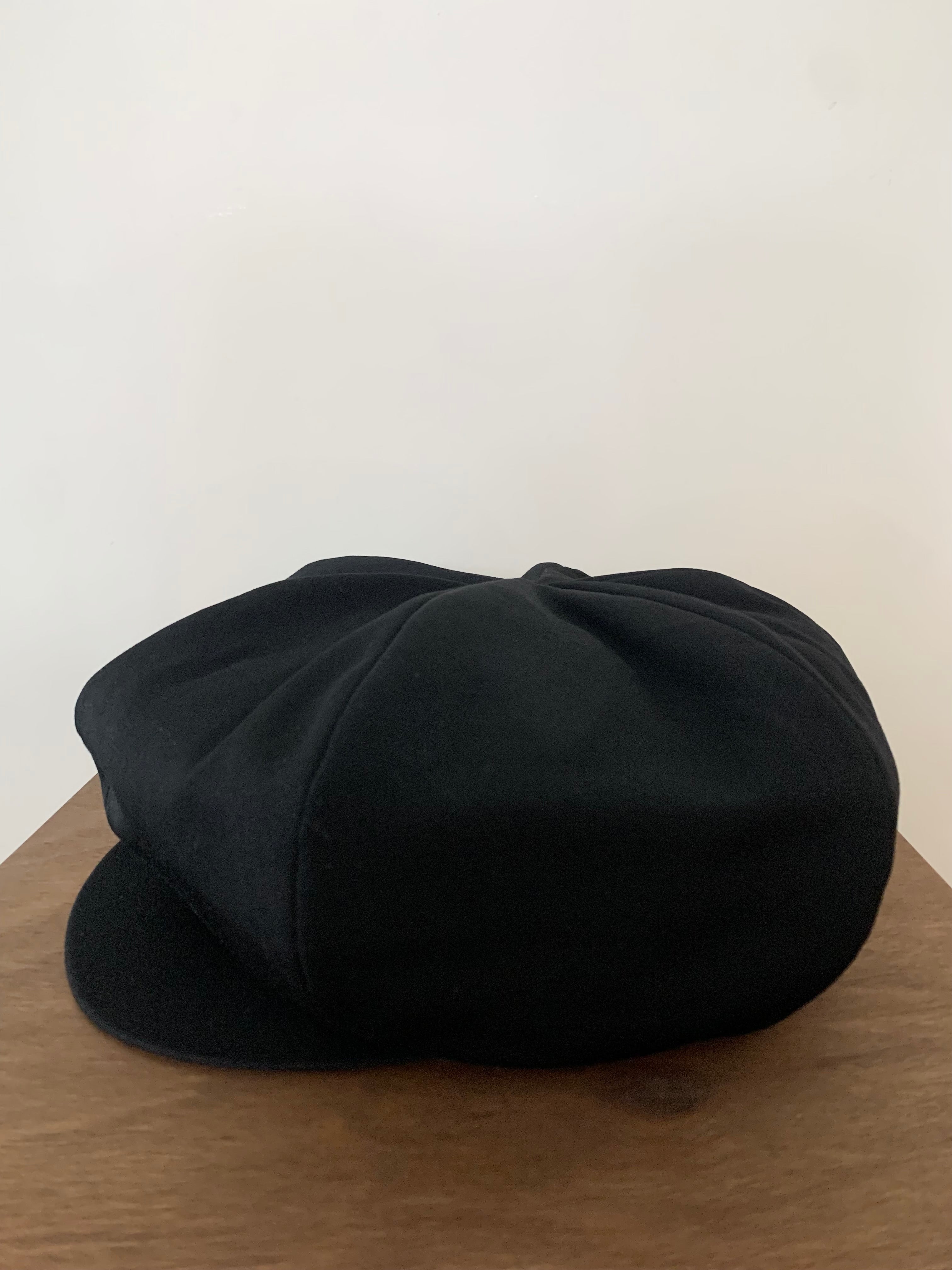 yohji yamamoto HP-H06-100 WOOL GABARDINE CASQUETTE