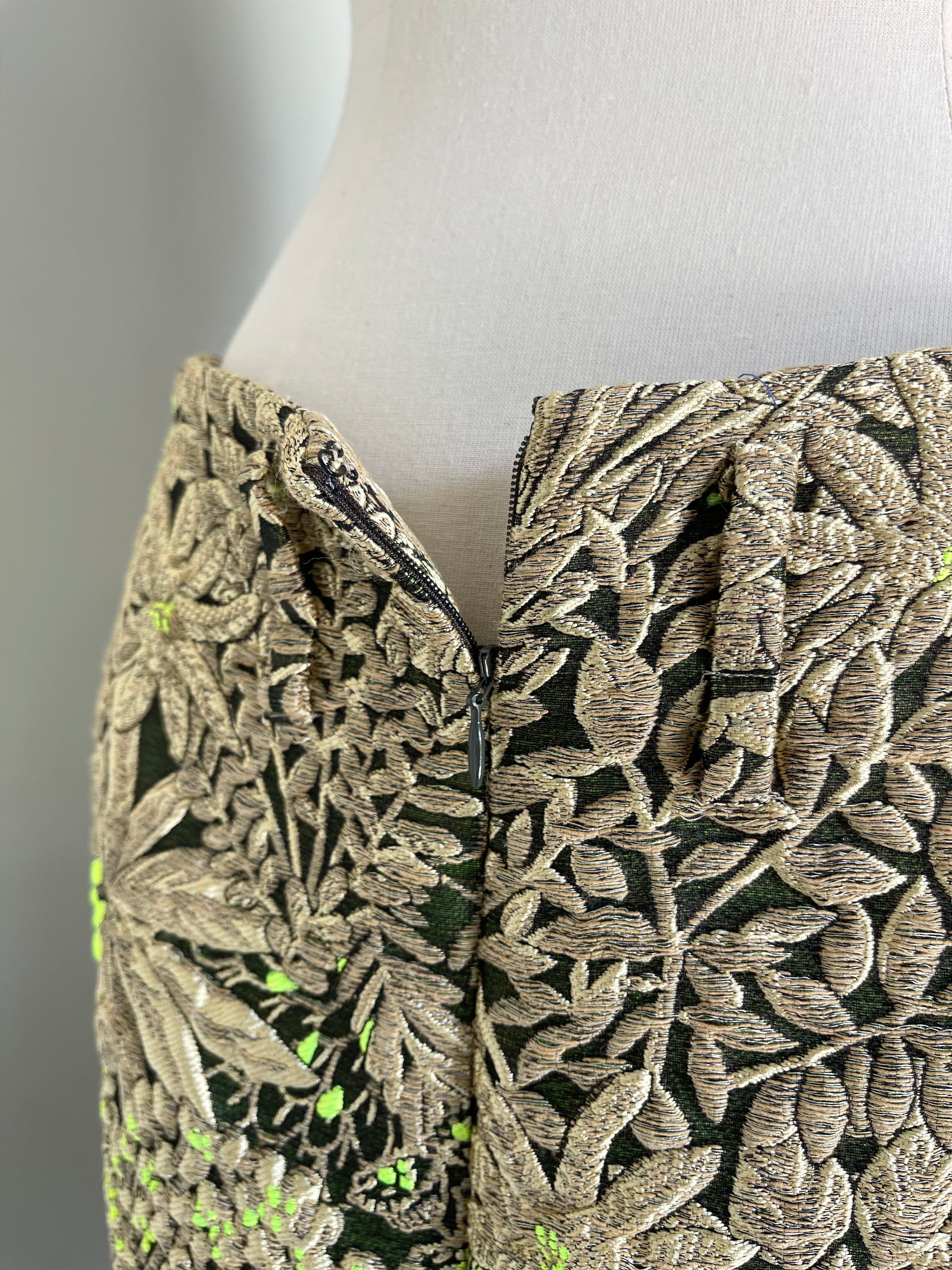 DRIES VAN NOTEN②【262-010807】SENTISTA 4020 W.W.SKIRT