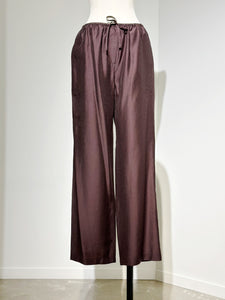 AMOMENTO SILKY BANDING PANTS