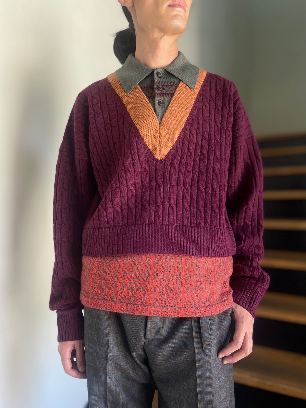 DRIES VAN NOTEN  MEDAN 4751 M.K.SWEATER