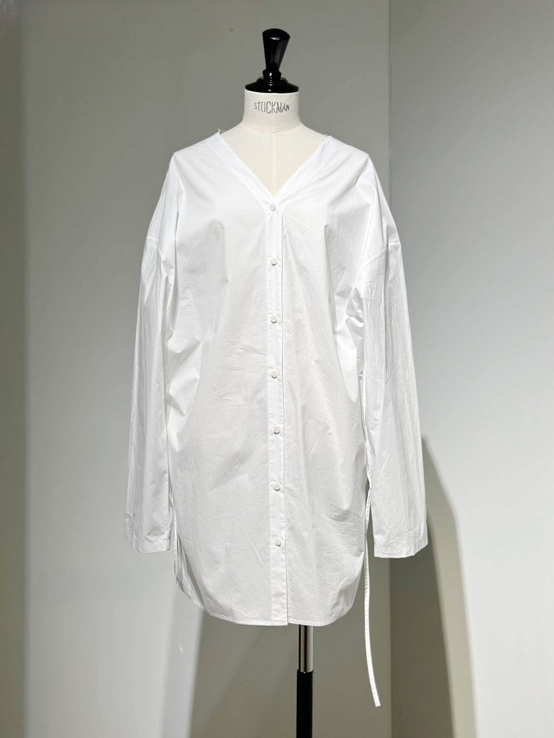 AMOMENTO COTTON SHIRTS DRESS