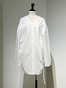 AMOMENTO COTTON SHIRTS DRESS
