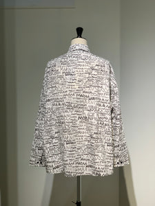 MARNI  CUMU0061A3 PENCIL LOGO POPLIN SHIRT