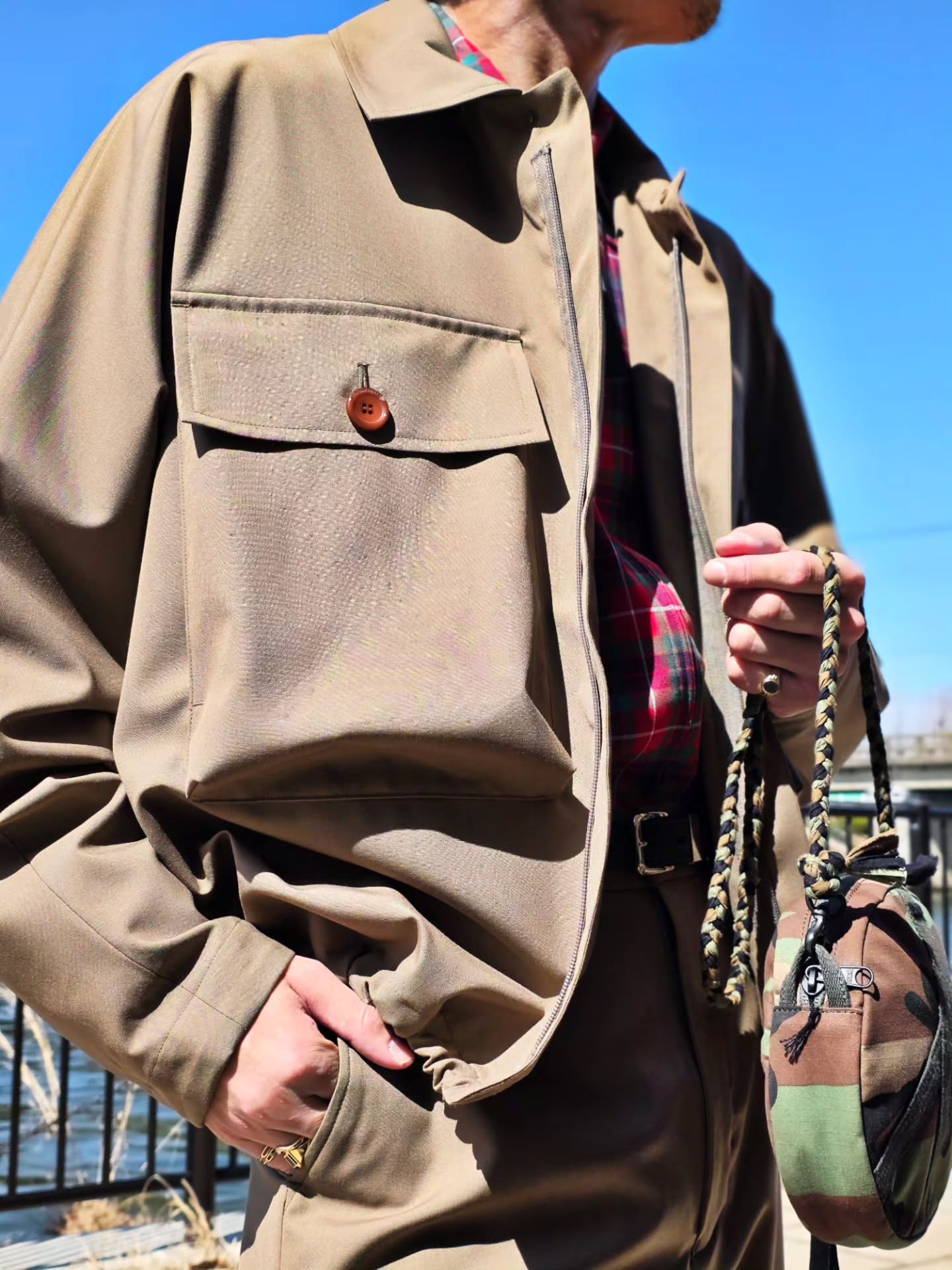 N.HOOLYWOOD 2261-BL01-001 FLAP POCKET JACKET