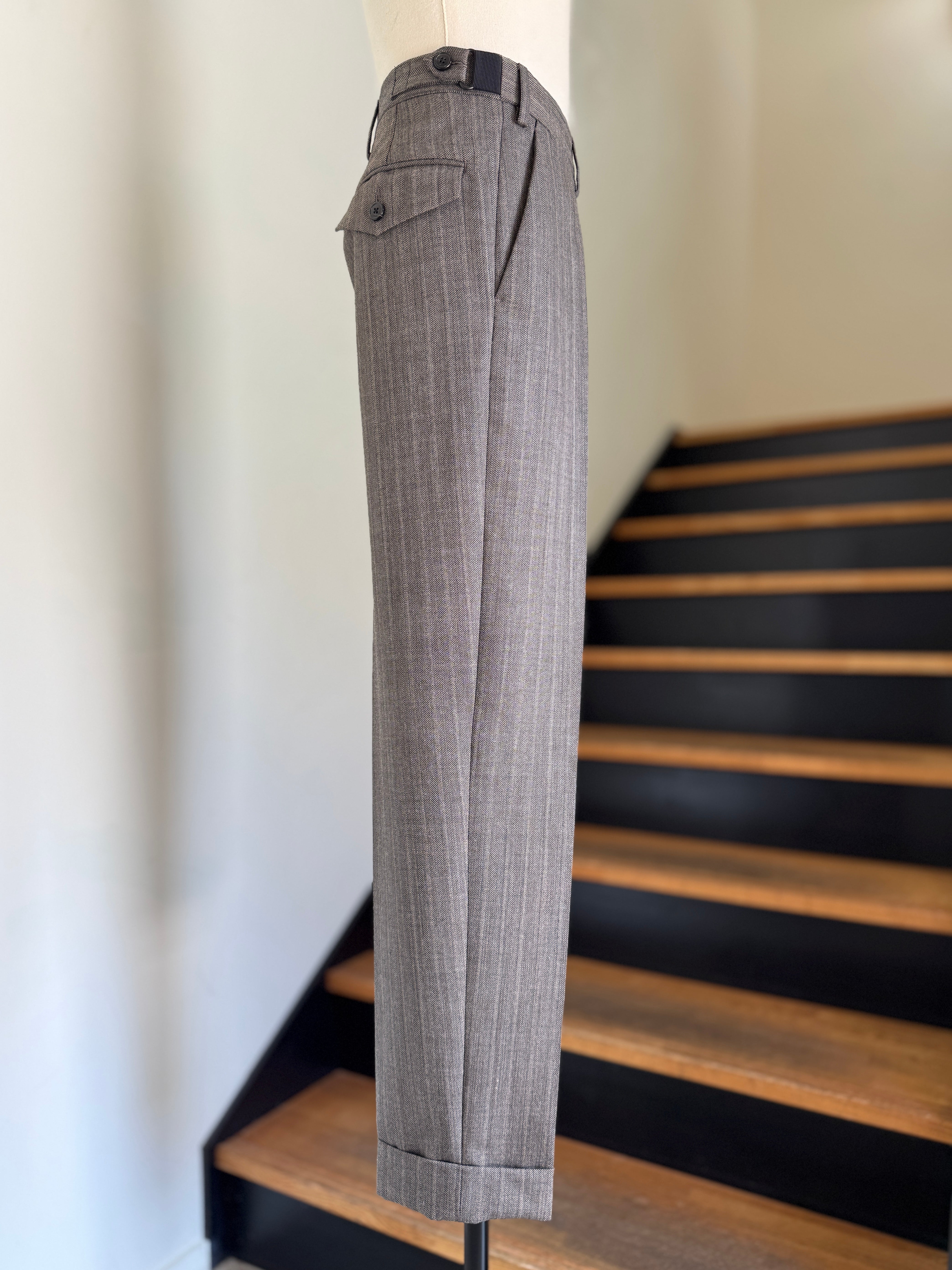 DRIES VAN NOTEN  PHILIP 4042 M.W.PANTS