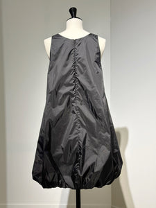 AMOMENTO NYLON VOLUME MINI DRESS