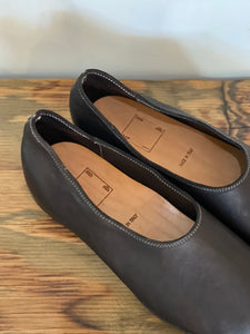 GUIDI　626R  LEATHER BALLERINA