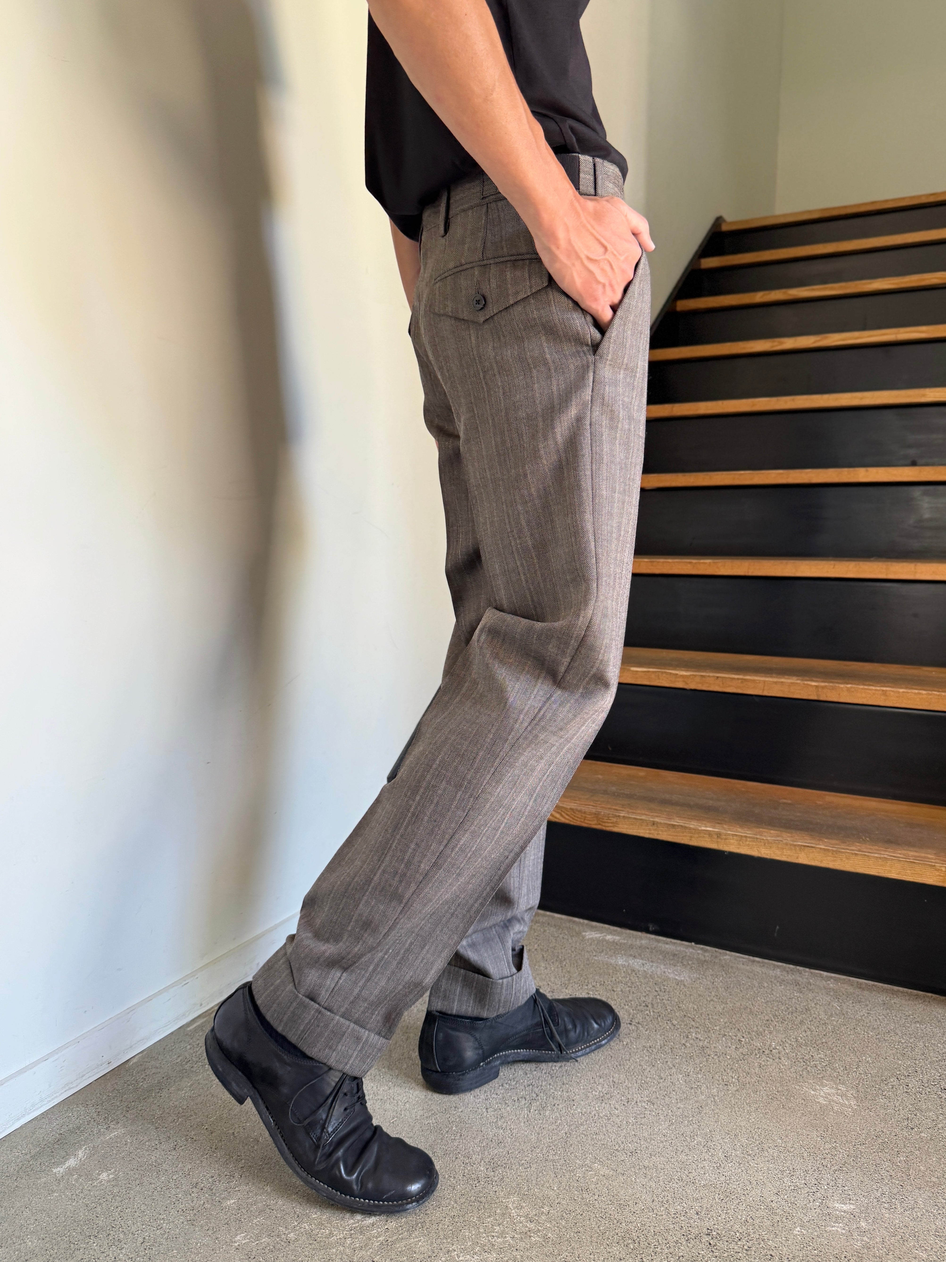 DRIES VAN NOTEN  PHILIP 4042 M.W.PANTS