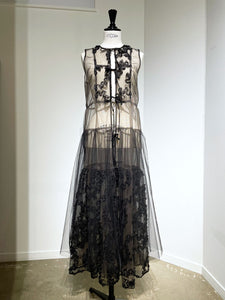 MAISONSPECIAL 2way Tulle Layered Dress