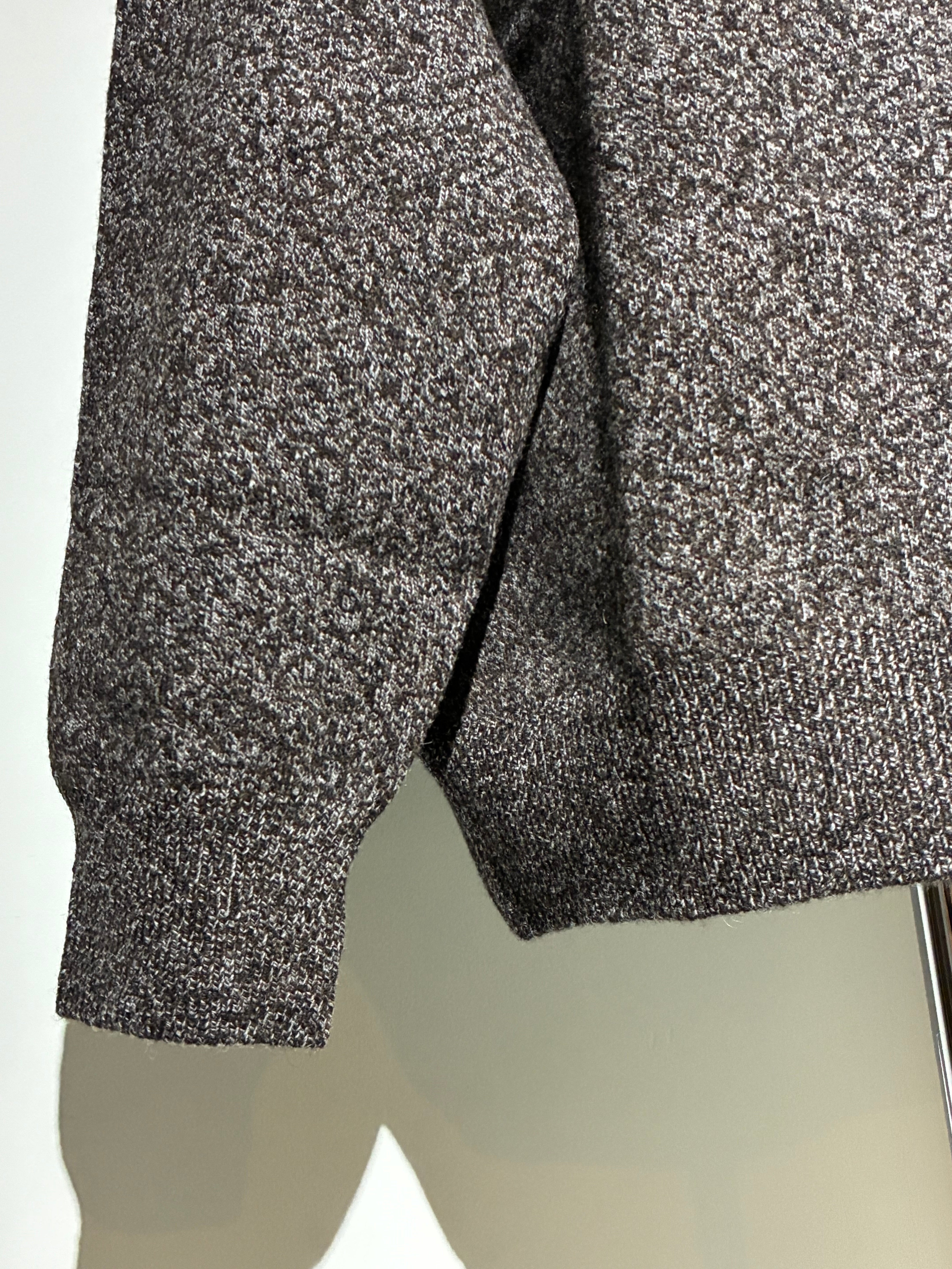 SEEALL  SAU51 KJ683M YAK MELANGE HIGH NECK SWEATER