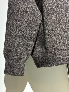 SEEALL  SAU51 KJ683M YAK MELANGE HIGH NECK SWEATER