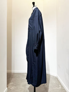 någonstans egg drape shirt dress