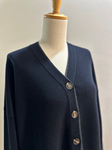 ENFOLD FAKE-LAYERED CARDIGAN