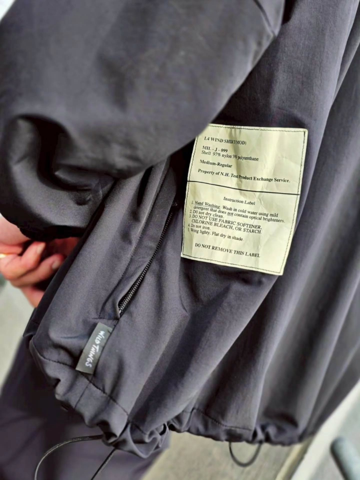 N.HOOLYWOOD × WILD THINGS 9261-BL07-001 PACKABLE JACKET