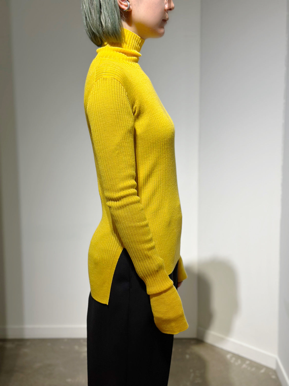 någonstans high-neck long-sleeves