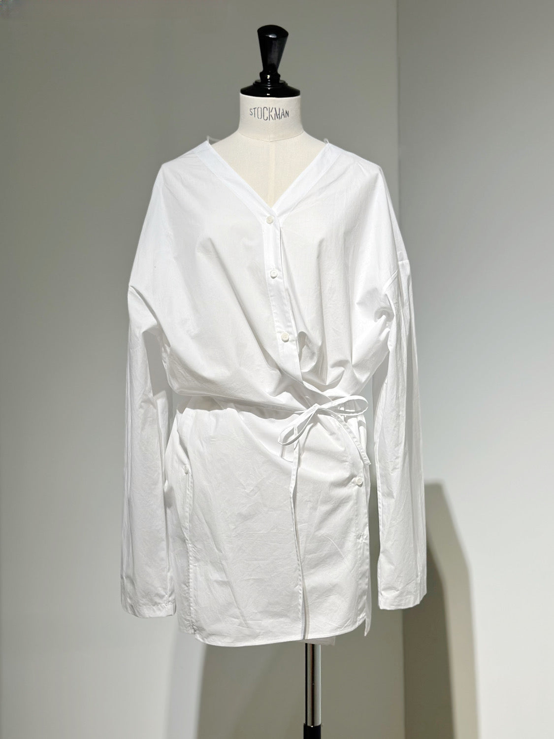 AMOMENTO COTTON SHIRTS DRESS