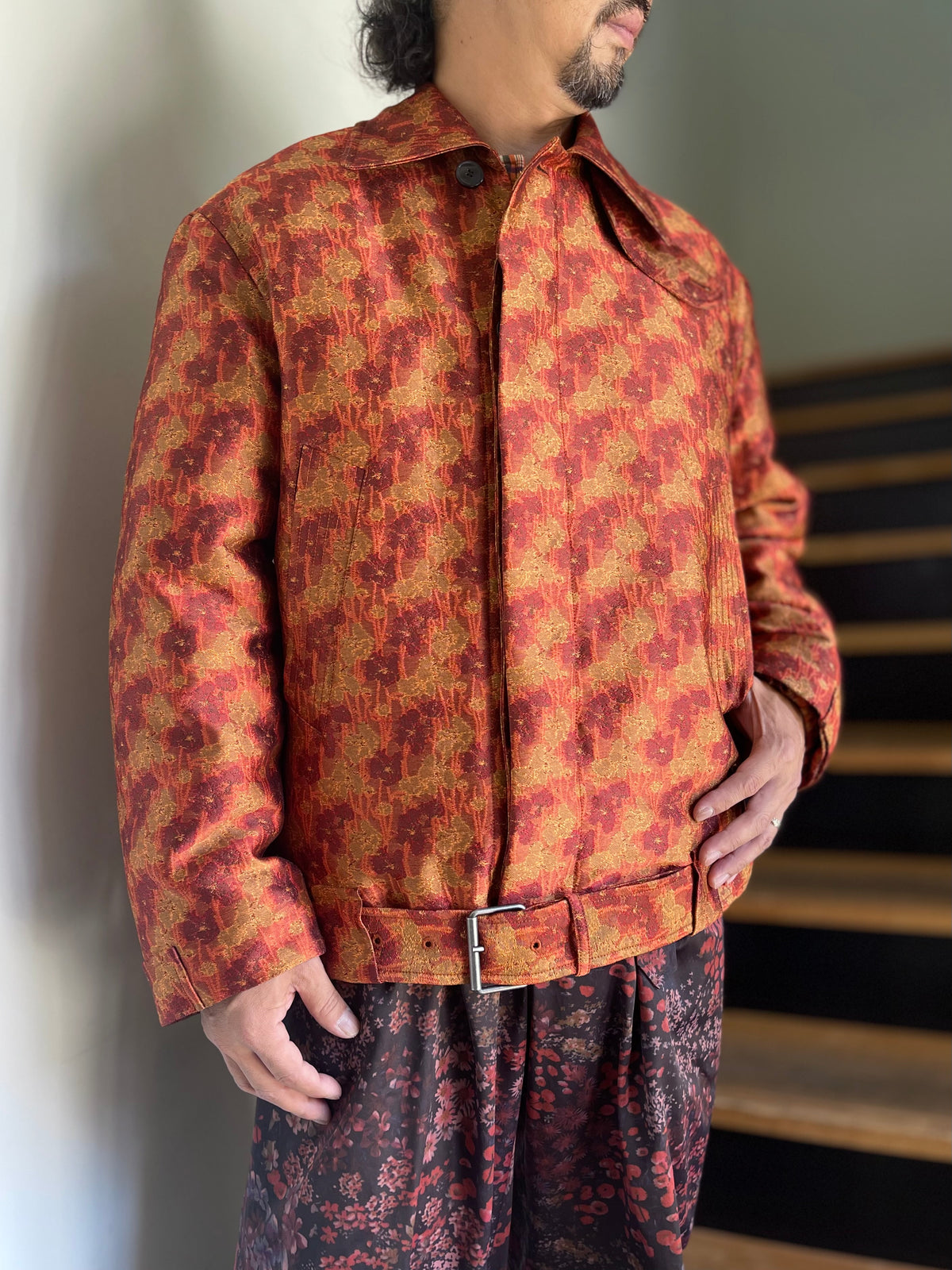 DRIES VAN NOTEN  VARRICK SET 4356 M.W.JACKET