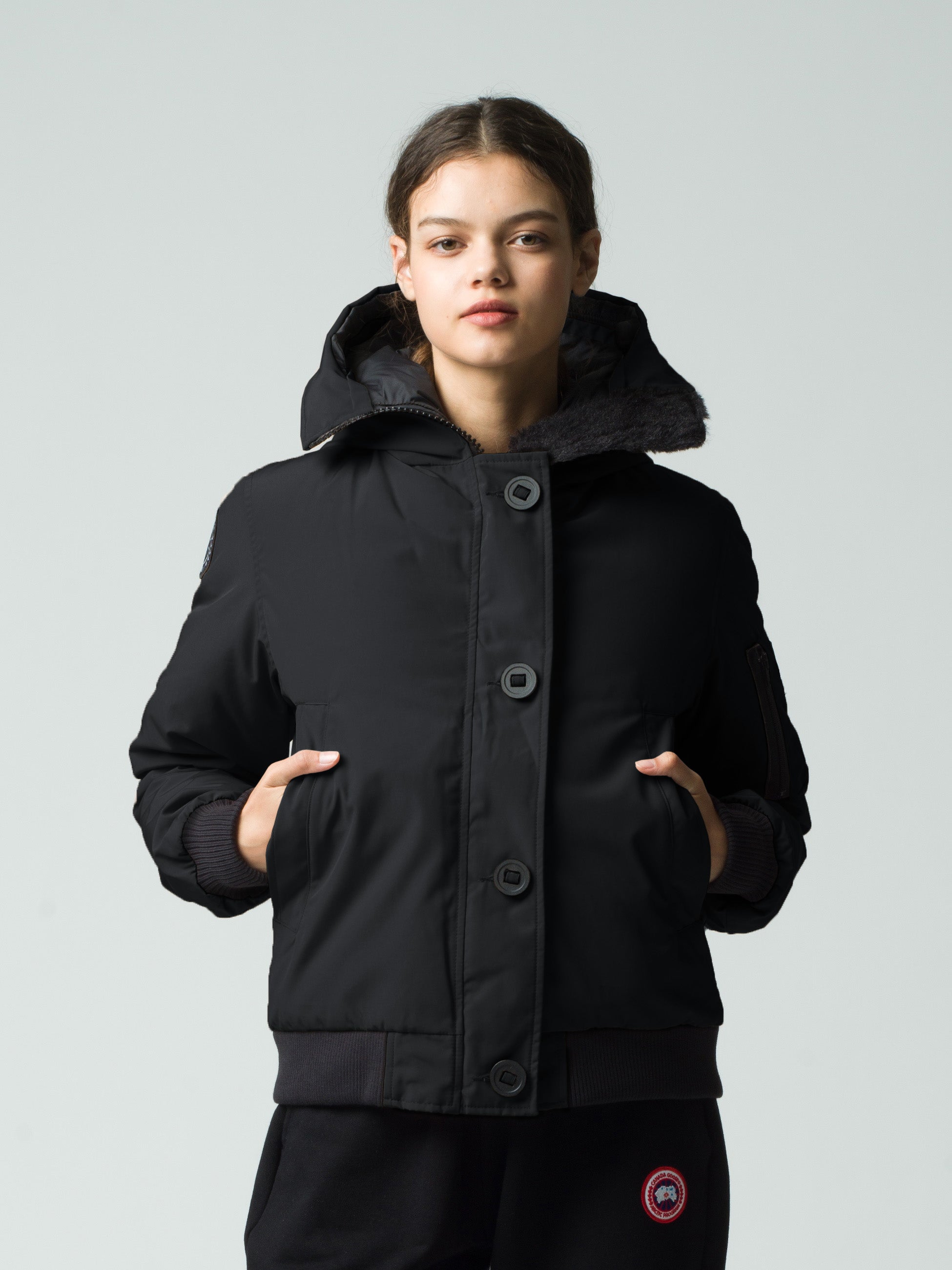 CANADA GOOSE  7967WBJ Labrador Bomber Black Label  (NEW)